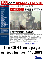 The ''Wayback Machine'' website captured the CNN homepage on September 11, 2001.